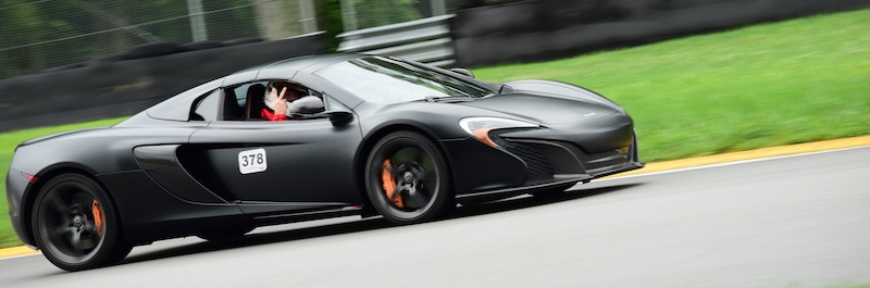 Your car in action at Reese's Track Day