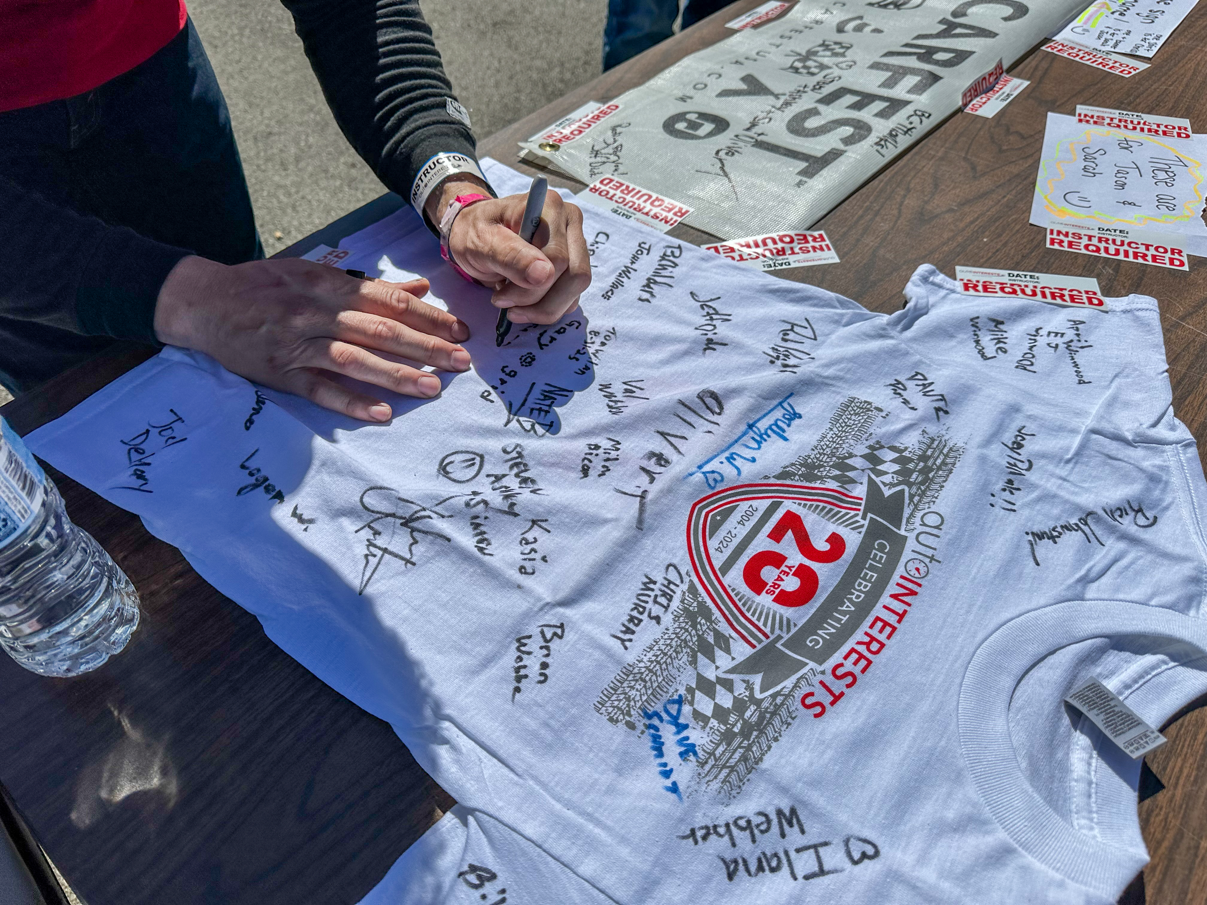 Shirt Signing