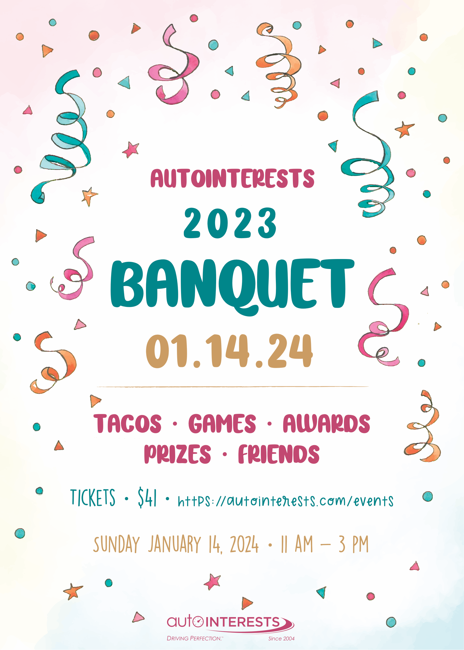 2023 Banquet Flyer