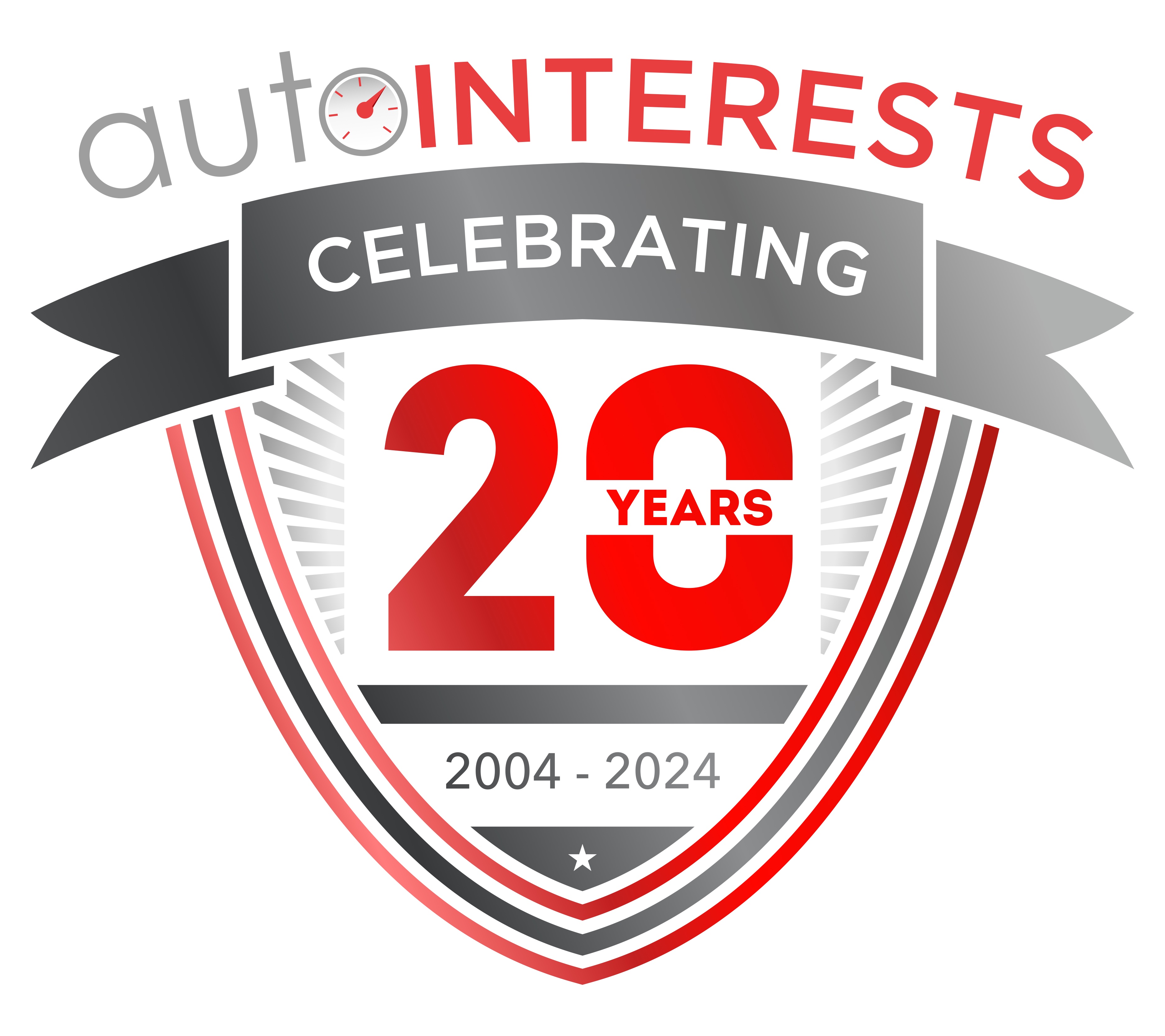 AutoInterests 20th Anniversary Logo