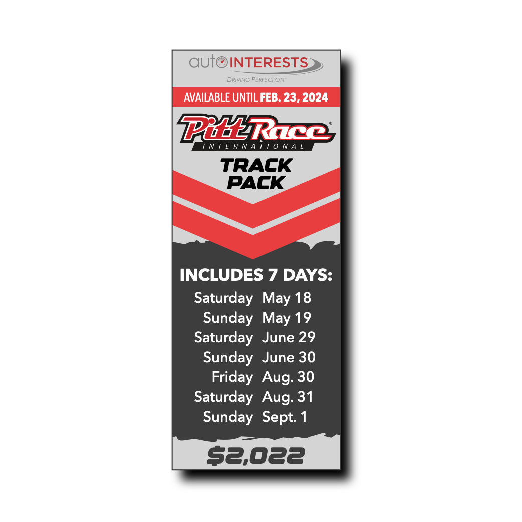 2024 Pitt Race Track Pack