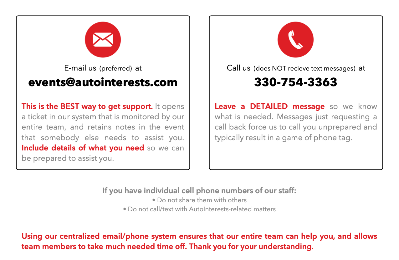 Contact Us - AutoInterests