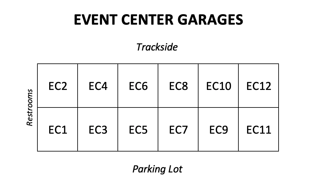 Event Center Garage Layout