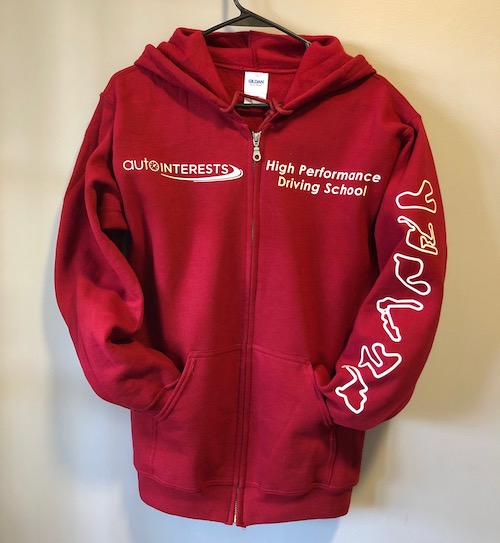 AutoInterests Hoodie Cardinal Red