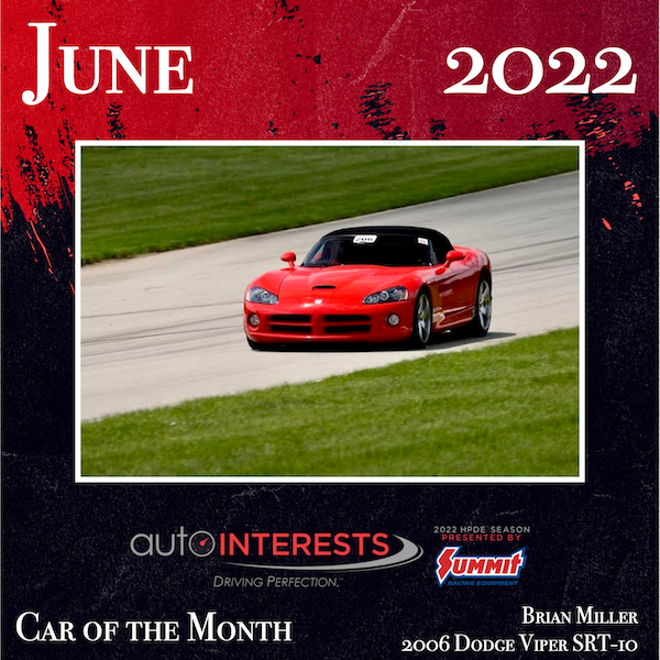 June Car of the Month Winner