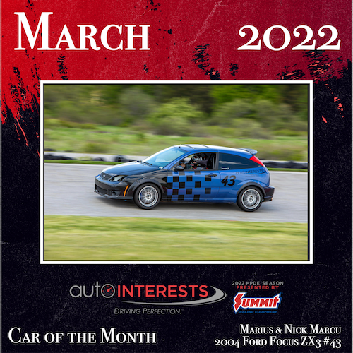 March Car of the Month