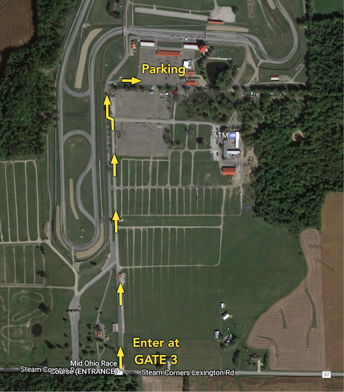 Mid Ohio Camping Map - Aurie Shaylyn