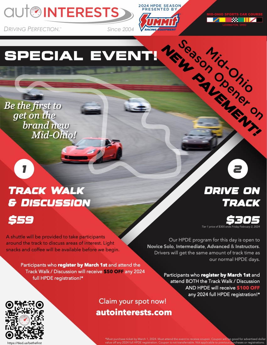 Mid-Ohio Special Event FLyer