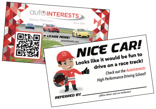 AutoInterests Referral Card