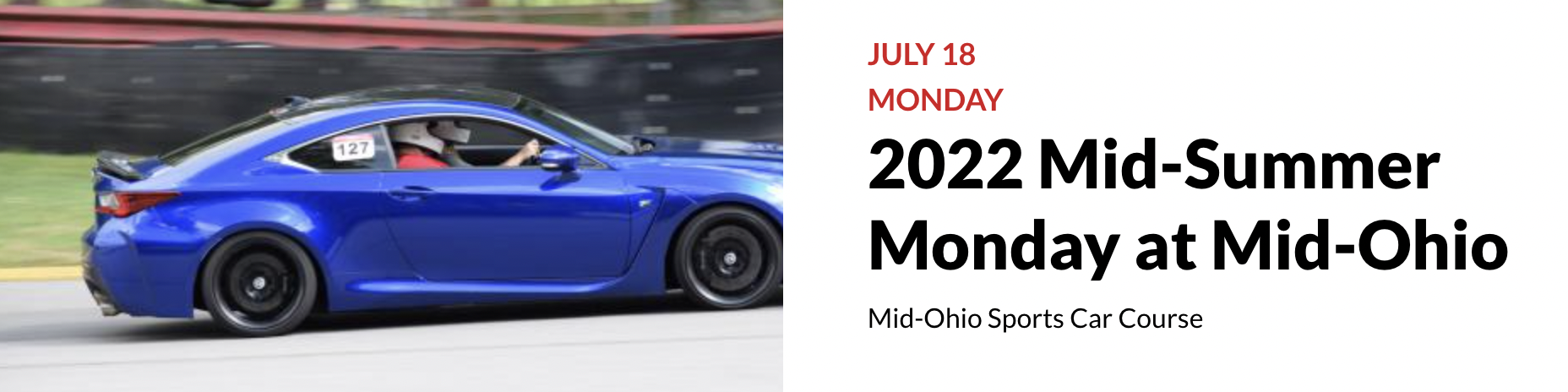 July 18 Mid-Ohio