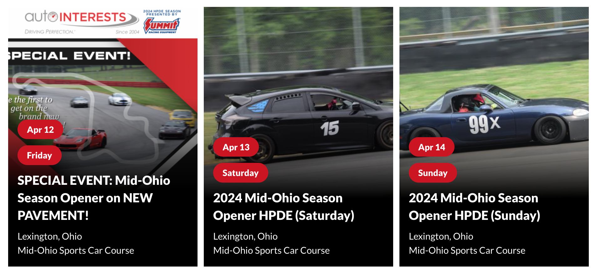 Mid-Ohio Season Opener