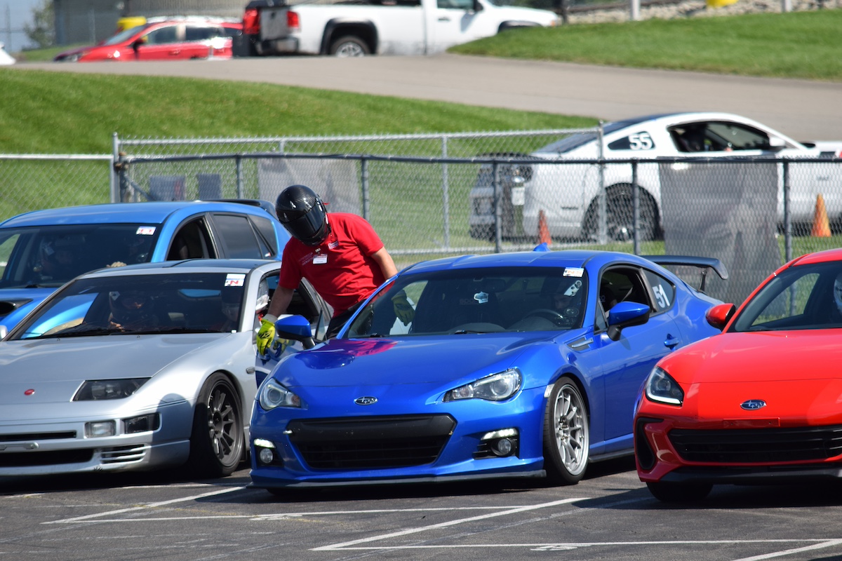 instructor in car
